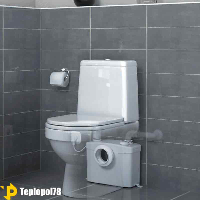 Канализационный насос-измельчитель для унитаза sanitop