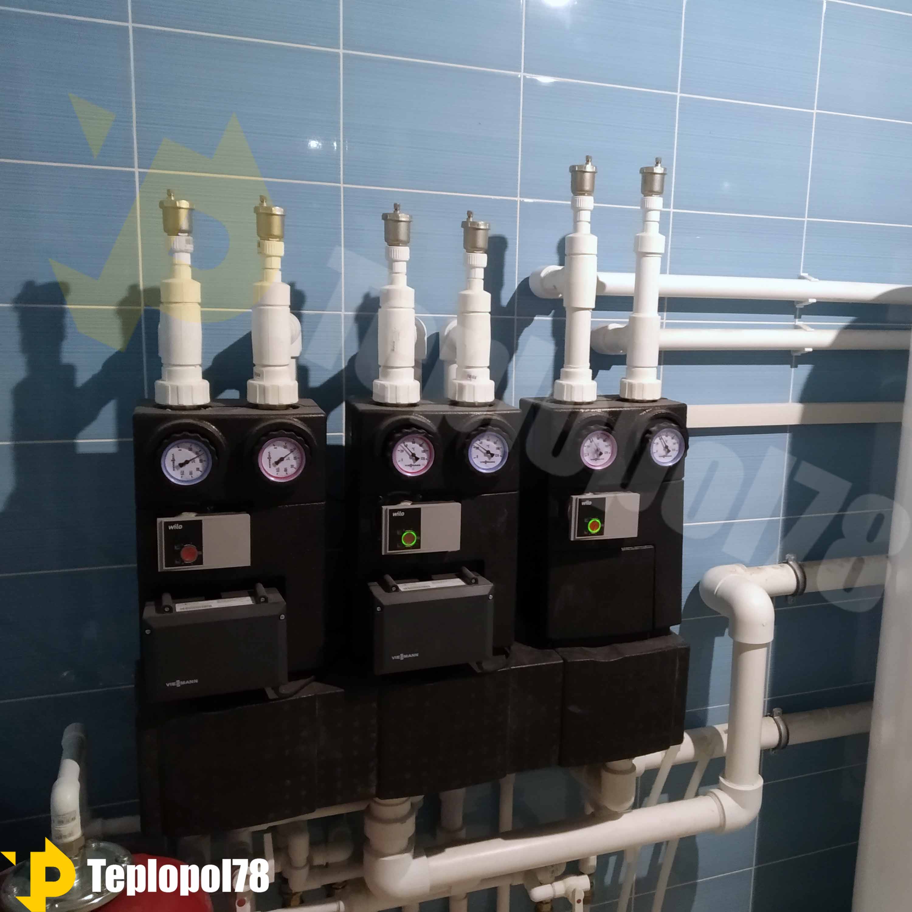 Котельная в загородном доме 450 м2