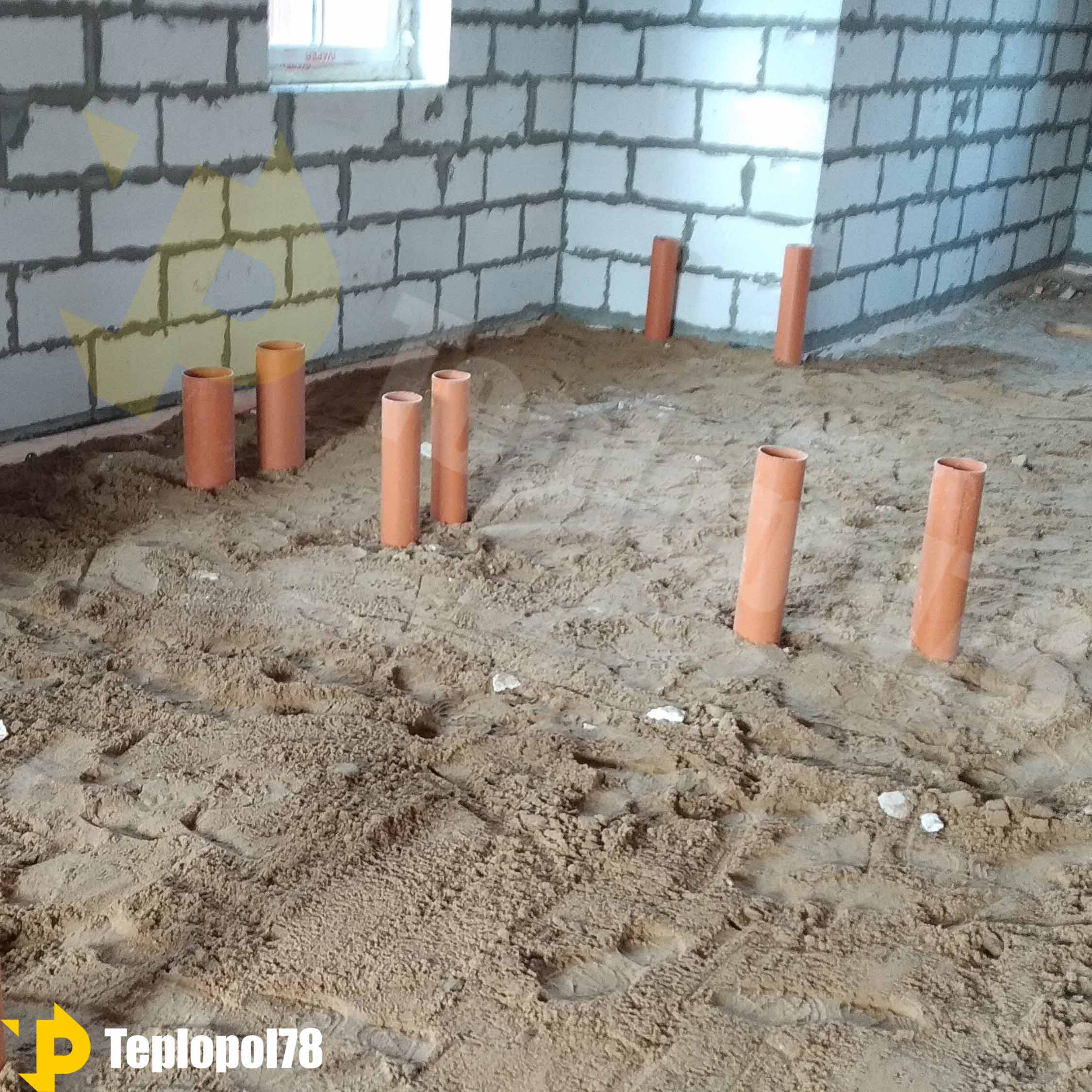 Укладка фановой трубы